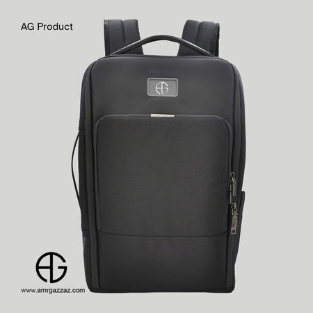 Amr Gazzaz Stylish Backpack Black