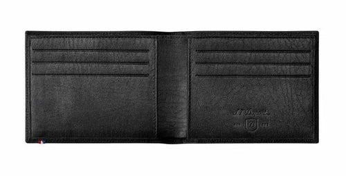 تحميل الصورة إلى عارض المعرض، S.T. Dupont Wallet Line D Soft Diamond Grained Black
