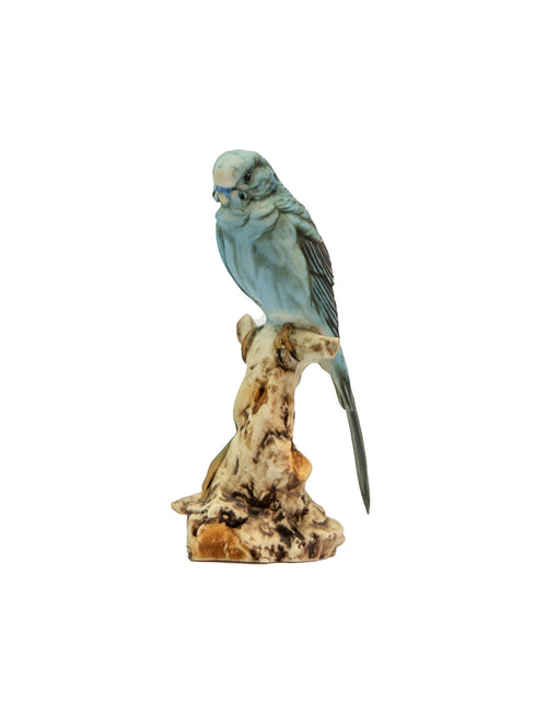 Load image into Gallery viewer, Vintage napoli capidomente blue birds with peache roses

