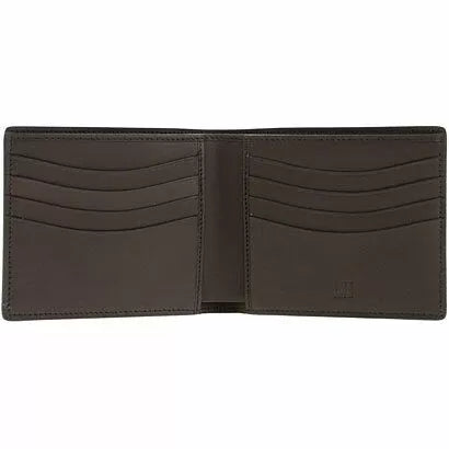 Dunhill wallet for men 8cc blue leather