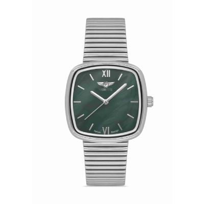 تحميل الصورة إلى عارض المعرض، Women’s Luxury Watch – Verutti VR-1009-1- Verde Classic Edition

