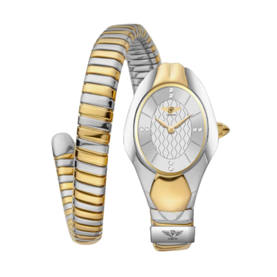 تحميل الصورة إلى عارض المعرض، Women’s Luxury Watch – Verutti VR-1034-2 Serpente Argento Edition
