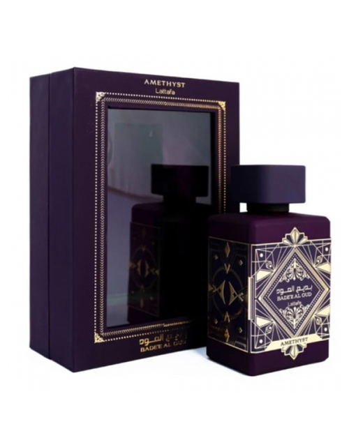 تحميل الصورة إلى عارض المعرض، عطر بديع العود أميثيست أو دو بارفان للجنسين من لطافة، 100 مل
