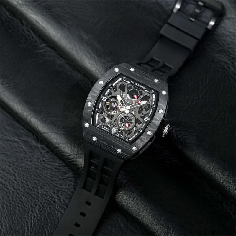 Elemental Series-Automatic Watch TB8212 Carbon Fiber Black