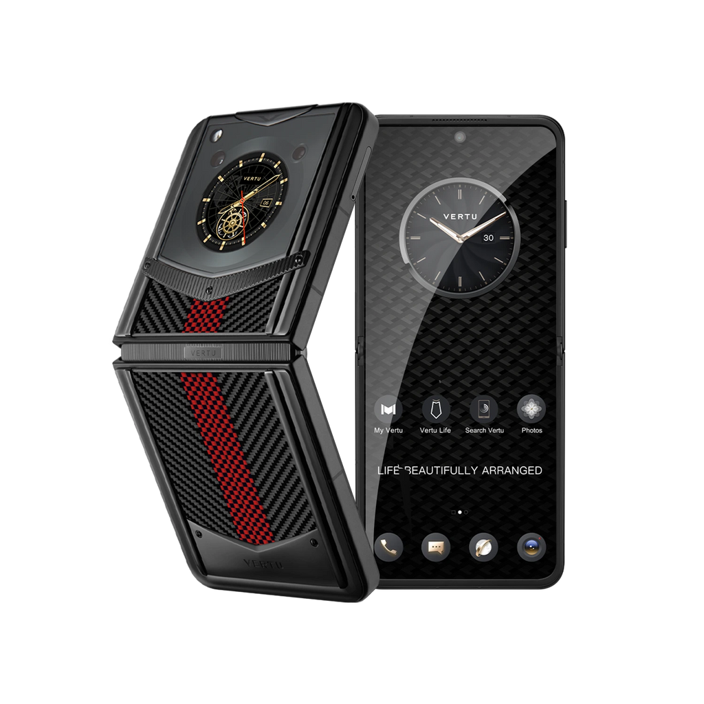 VERTU® IRONFLIP Carbon Texture SERIES – AUSPICIOUS PHOENIX