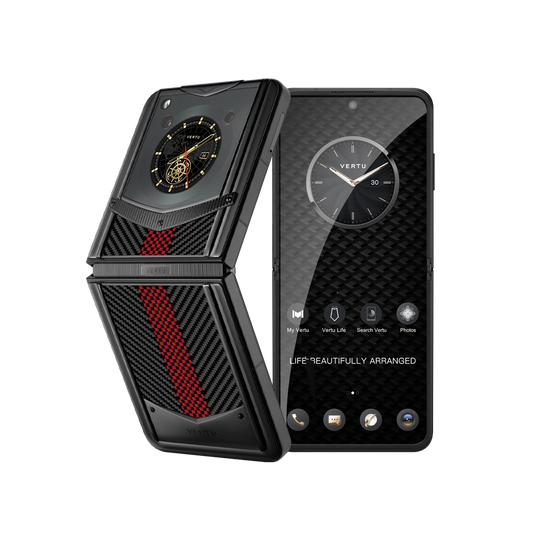 VERTU® IRONFLIP Carbon Texture SERIES – AUSPICIOUS PHOENIX