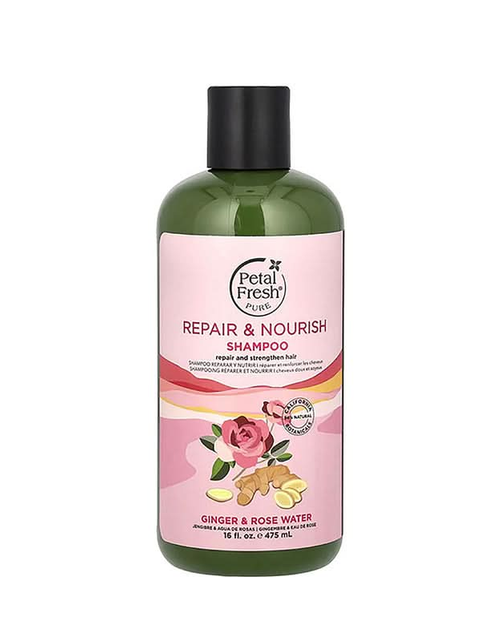 Load image into Gallery viewer, Petal fresh pure Ginger &amp; Rosewater Shampoo 475 ML
