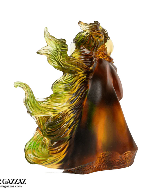 Load image into Gallery viewer, A PATE-DE-VERRE CRSTAL  HORSE HEAD
