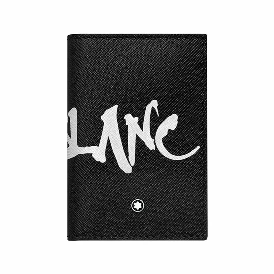 Montblanc Sartorial Calligraphy Business Card Holder Black