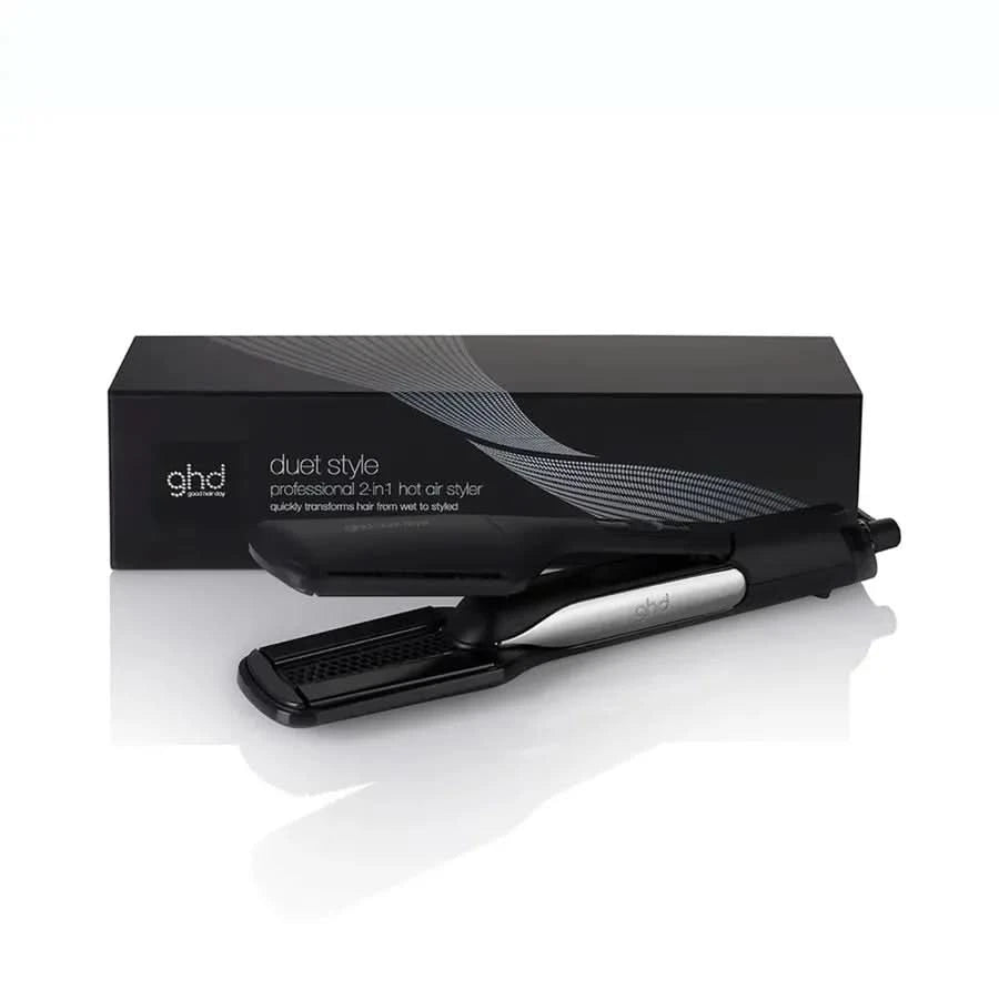 جهاز تصفيف الشعر بالهواء الساخن GHD Duet Style 2 في 1 باللون الأسود