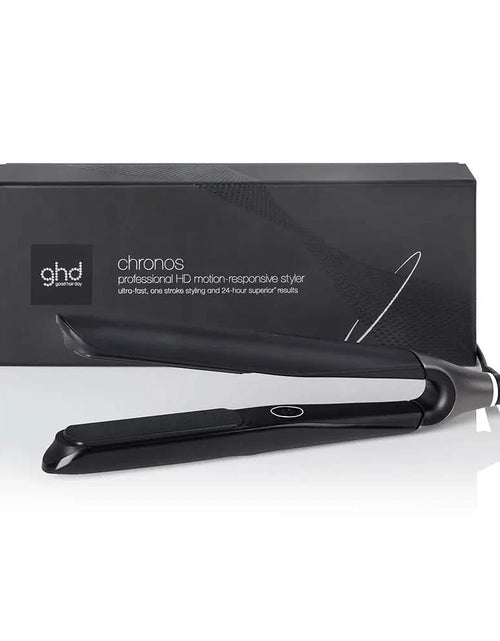 تحميل الصورة إلى عارض المعرض، مكواة فرد الشعر جي اتش دي كرونوس باللون الأسود
