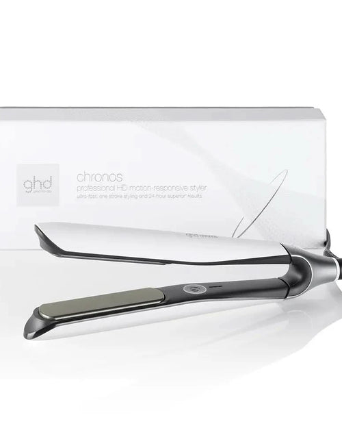 تحميل الصورة إلى عارض المعرض، مكواة فرد الشعر جي اتش دي كرونوس باللون الأبيض
