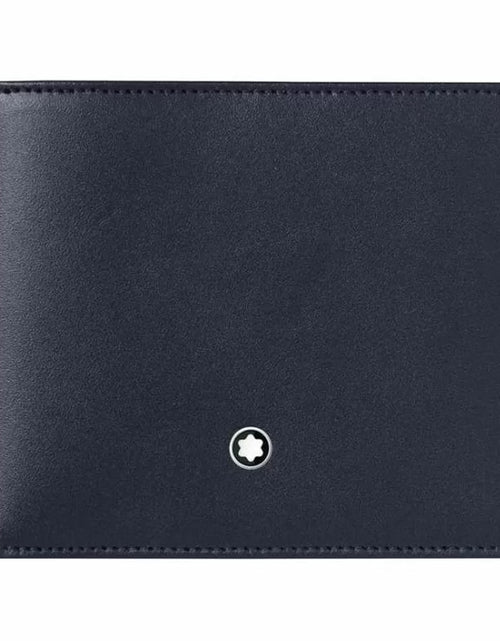 تحميل الصورة إلى عارض المعرض، Montblanc Meisterstuck Wallet 6Cc Navy Blue
