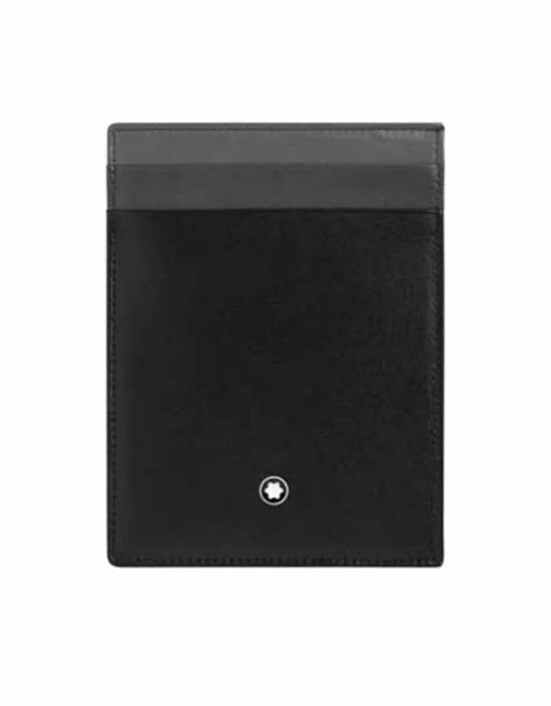 تحميل الصورة إلى عارض المعرض، Montblanc Meisterstuck Pocket 4Cc With Id Card Holder Black
