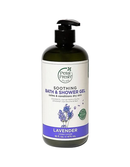 Load image into Gallery viewer, Petal fresh pure Lavender Bath &amp; Shower Gel 475 ML
