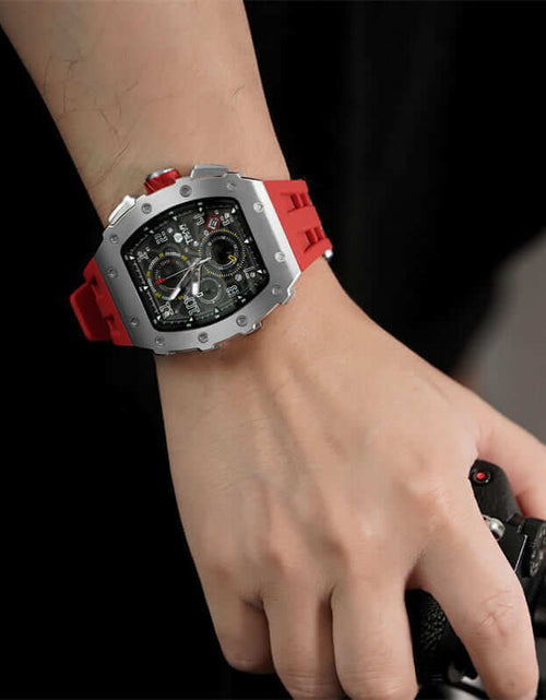 Load image into Gallery viewer, Elemental Series-Calendar Version TB8204Q Silver Red
