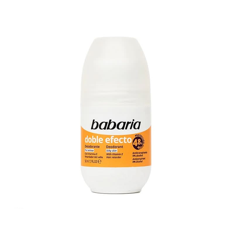 Babaria Double effect roll-on deodorant 50ml