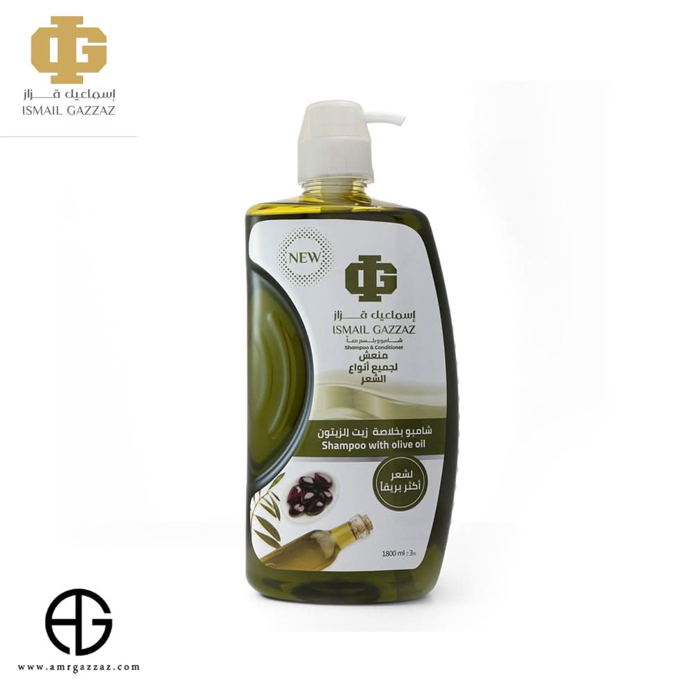 Shampoo And Conditioner With Olive Oil Extract - 1800ml