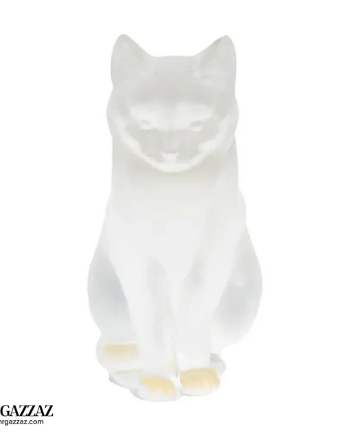 Load image into Gallery viewer, Crystal Lalique France Seated Cat
