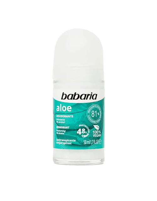 Load image into Gallery viewer, Babaria Aloe roll-on deodorant 50ml
