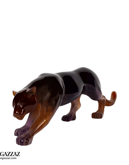 Load image into Gallery viewer, DAUM amber panther numbered edition
