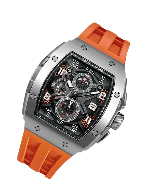 Load image into Gallery viewer, Elemental Series-Quartz Watch TB8211Q Silver Orange
