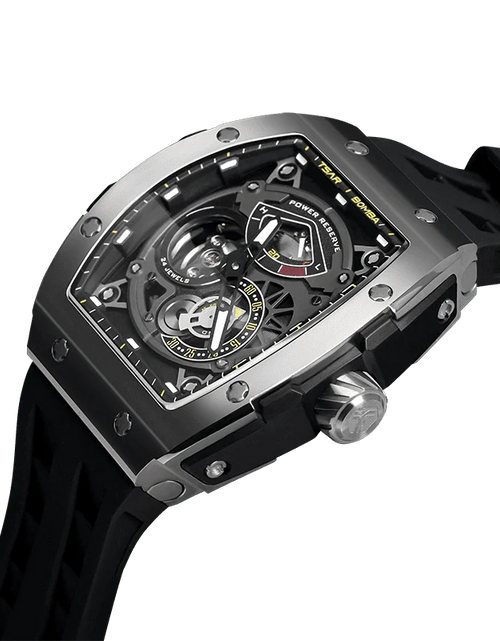 Load image into Gallery viewer, Elemental Series-Automatic Watch TB8210A Silver Black
