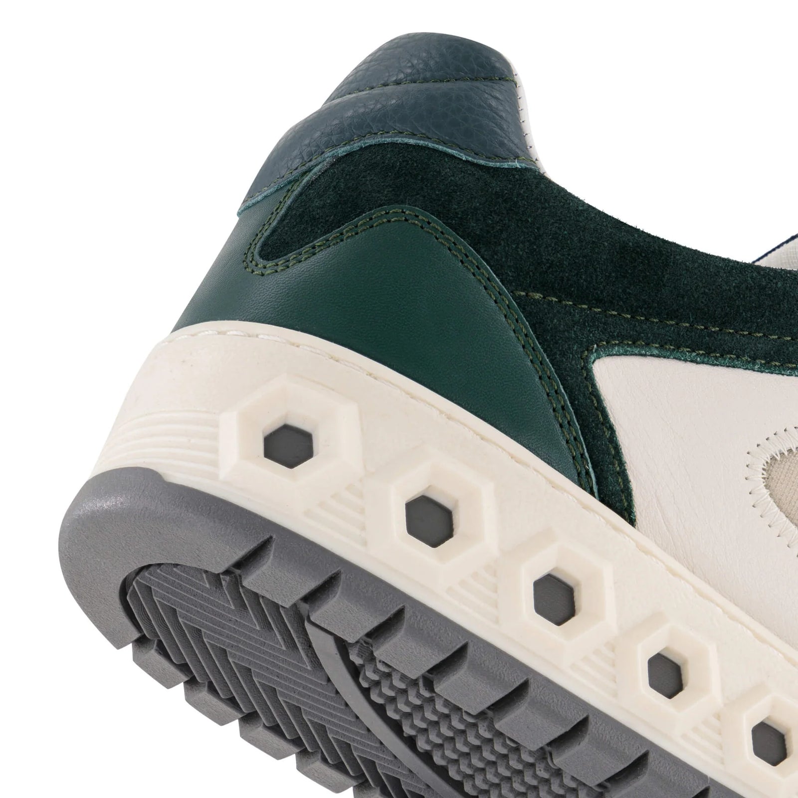 Sneaker 001 - White & Aurora Green | The most comfortable luxury sneaker