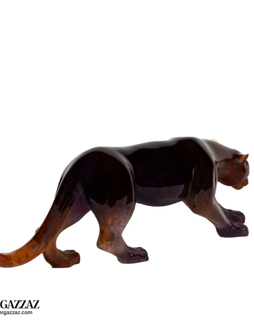 Load image into Gallery viewer, DAUM amber panther numbered edition
