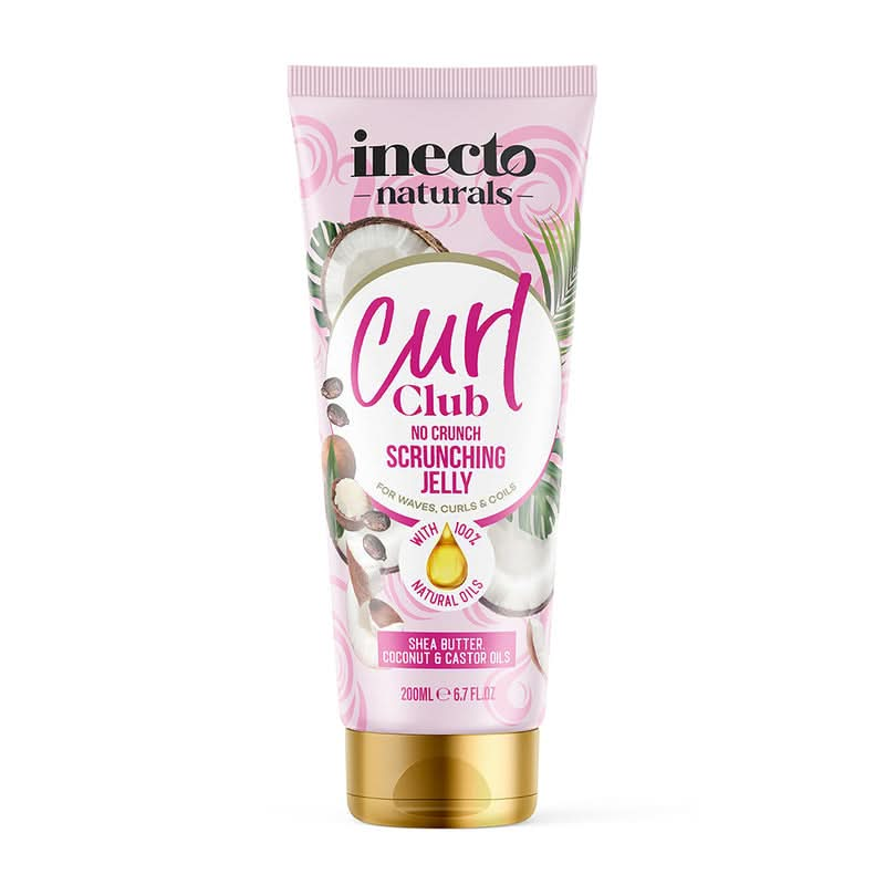 Inecto Naturals Curl Club No Crunch Scrunching Jelly 200ml