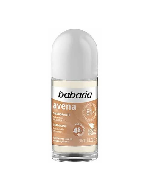 Load image into Gallery viewer, Babaria Oat roll-on deodorant 50ml
