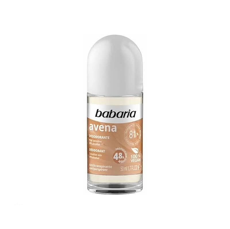Babaria Oat roll-on deodorant 50ml
