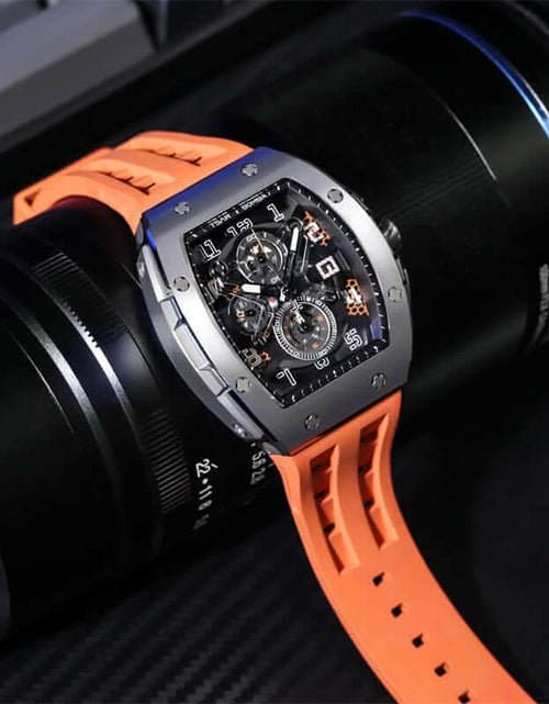 Load image into Gallery viewer, Elemental Series-Quartz Watch TB8211Q Silver Orange
