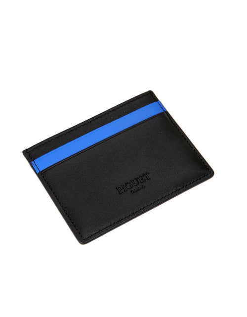 Load image into Gallery viewer, Piguet Océan Bleu Leather Card Holder

