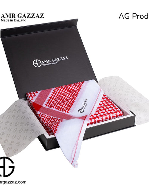 Load image into Gallery viewer, Amr Gazzaz English Shemagh new Elsonbola 2026
