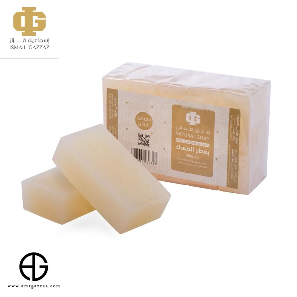Natural Musk Soap 100g X 5Pieces