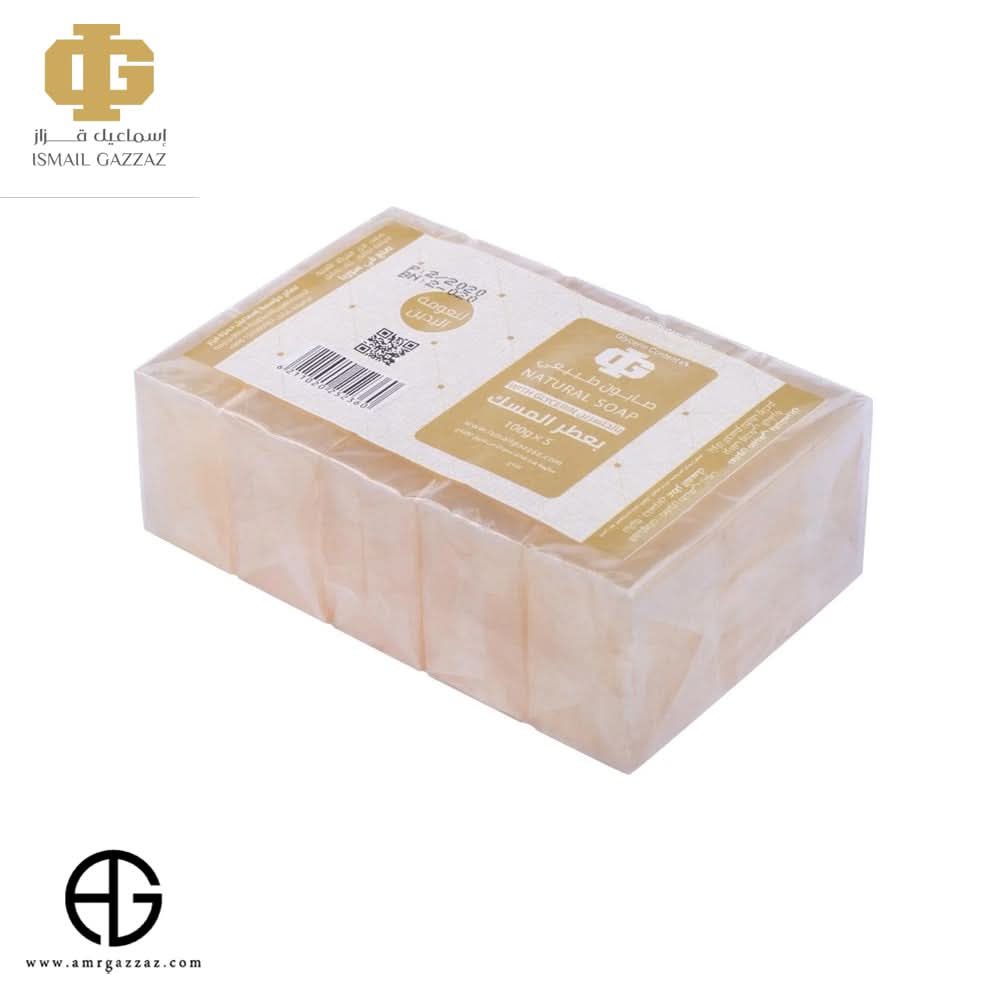 Natural Musk Soap 100g X 5Pieces