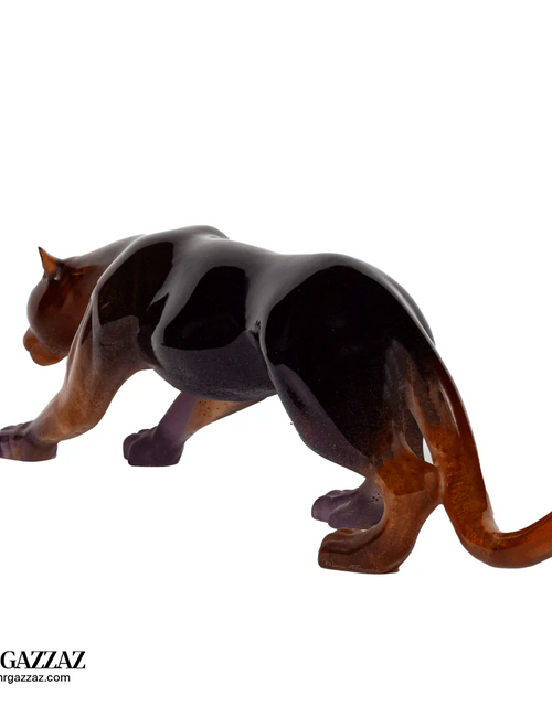 Load image into Gallery viewer, DAUM amber panther numbered edition
