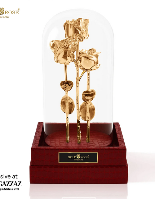 Load image into Gallery viewer, IMPERIAL TRINITY "24K GOLD, ROUGE CROCO"
