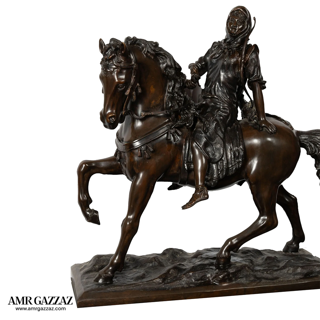 luxury solid bronze florence Statue third