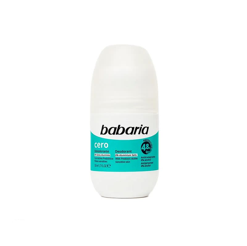 Babaria Zero roll-on deodorant 50ml