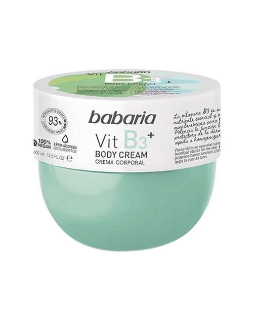 Load image into Gallery viewer, Babaria Vit B3 body cream 400ml

