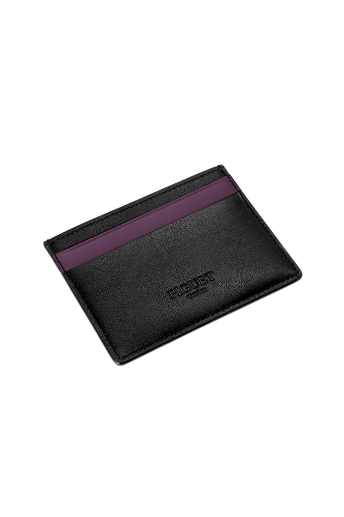 Piguet Amour Violet Leather Card Holder