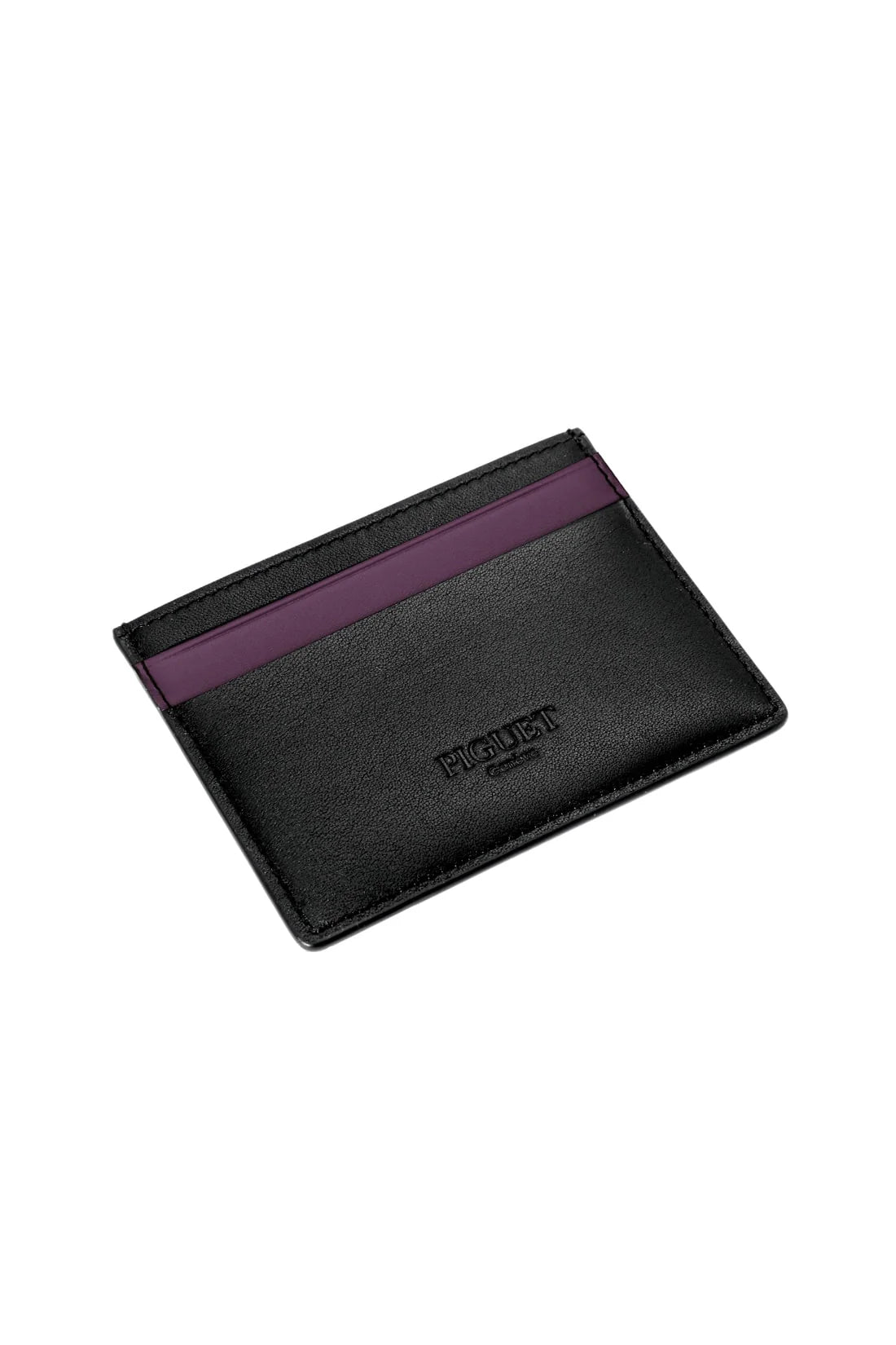 Piguet Amour Violet Leather Card Holder