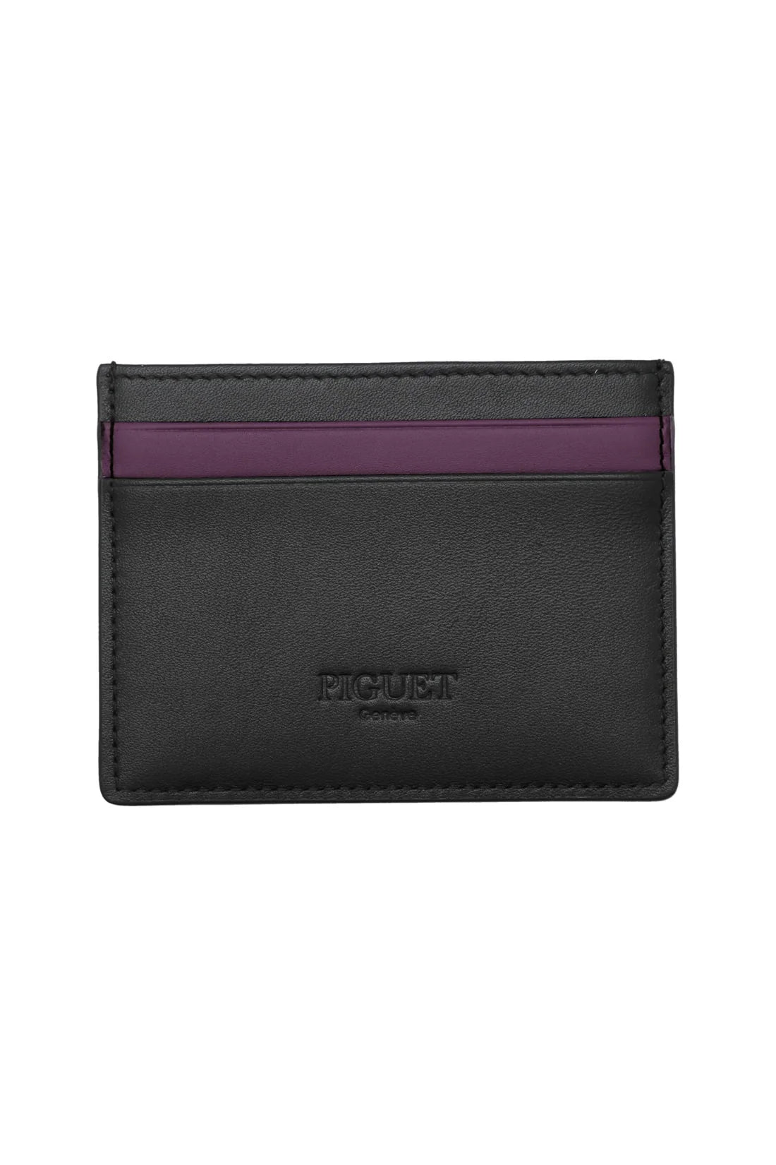 Piguet Amour Violet Leather Card Holder