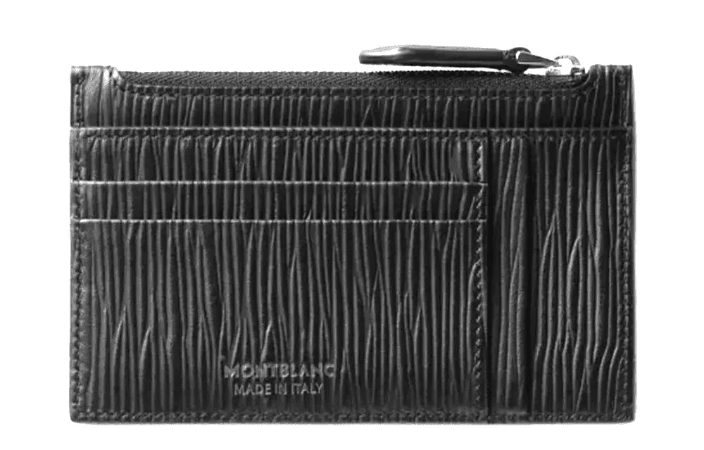 Montblanc Meisterstuck 4810 Card Holder 8cc - Zipped Pocket