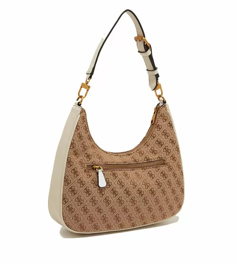 Guess Aviana Printed Hobo Bag