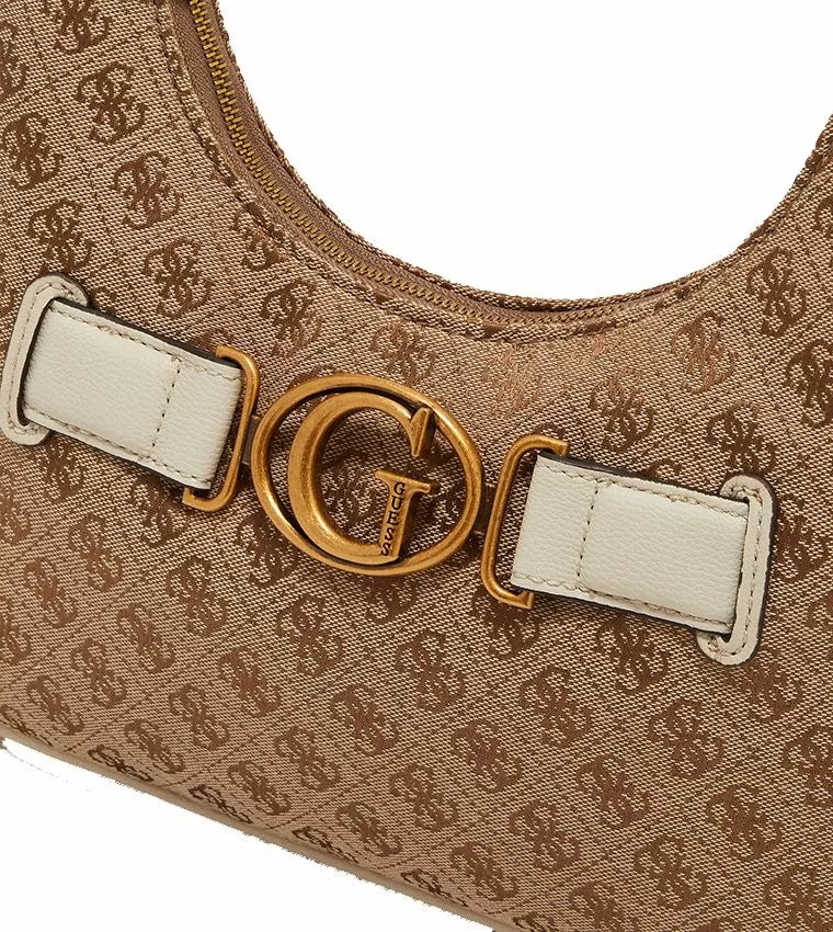 Guess Aviana Printed Hobo Bag