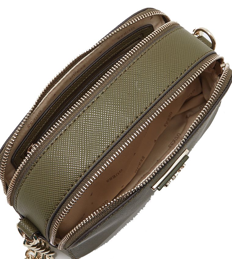 Guess Noelle Crossbody Bag Olive