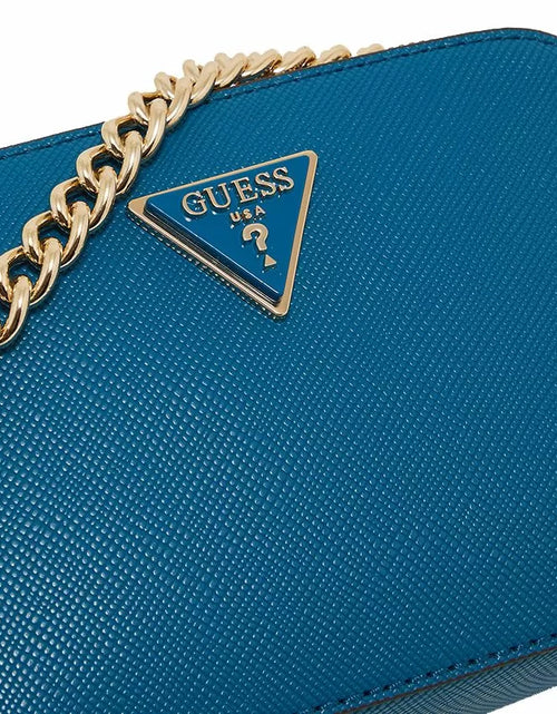 Load image into Gallery viewer, Guess Noelle Camera Crossbody Bag Blue
